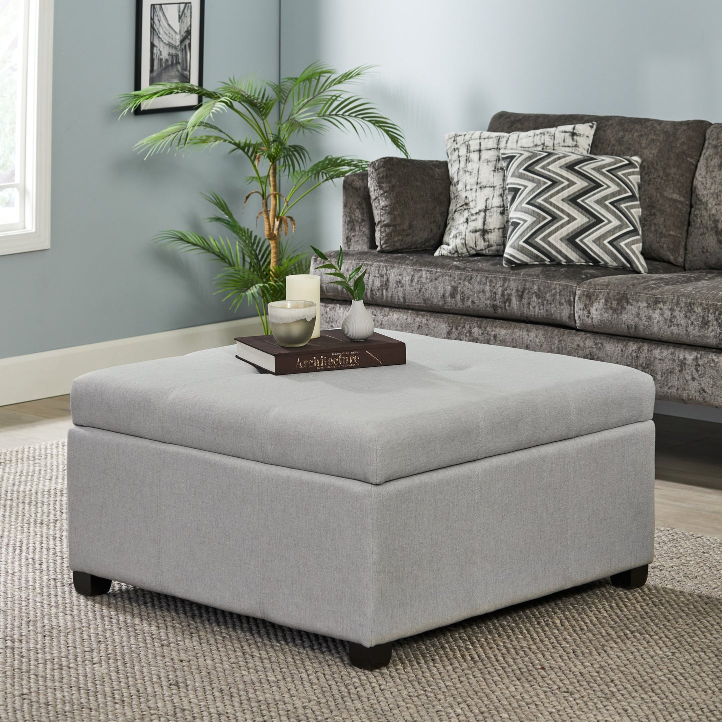 CARLSBAD STORAGE OTTOMAN