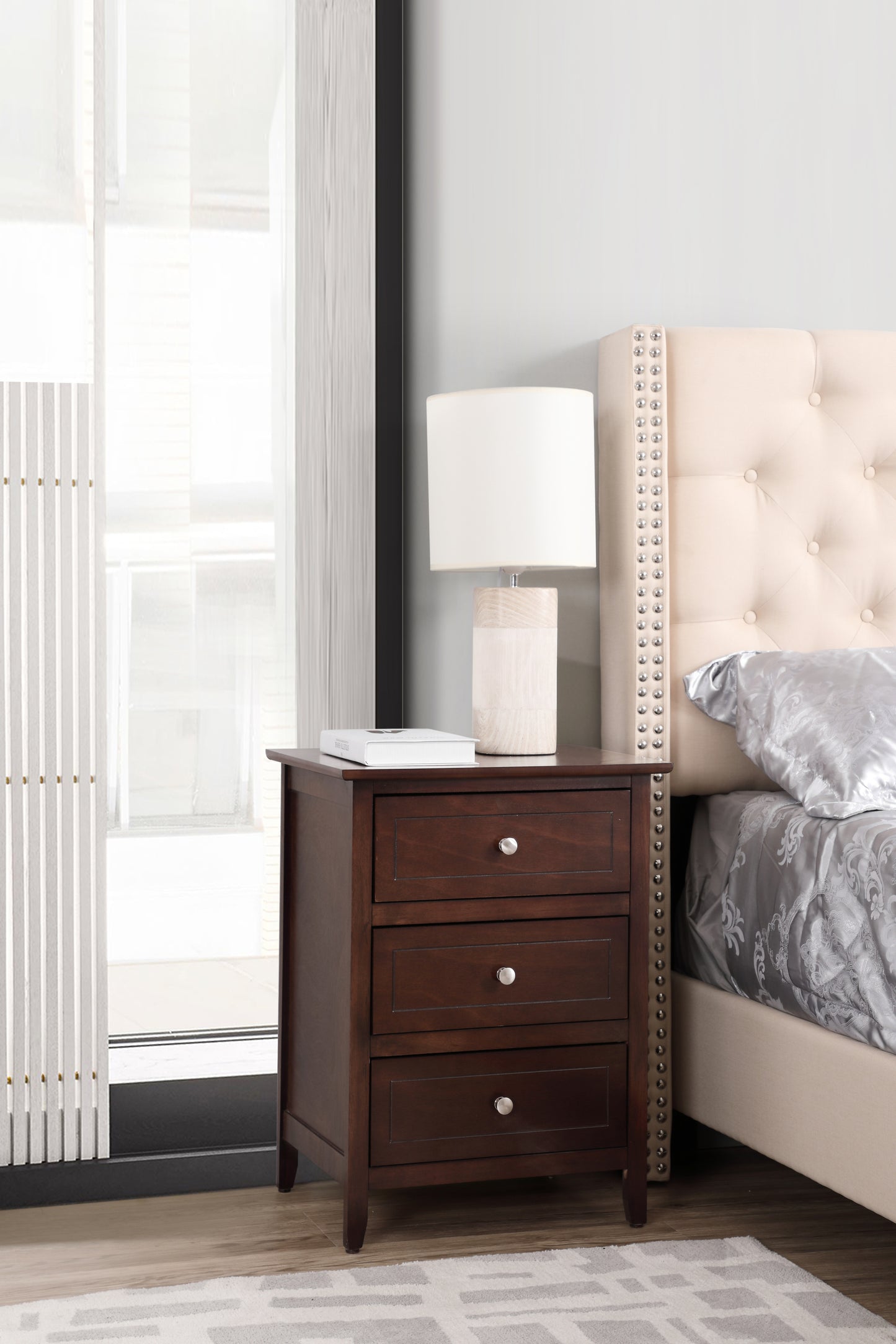 Charming Cappuccino Nightstand For Any Room