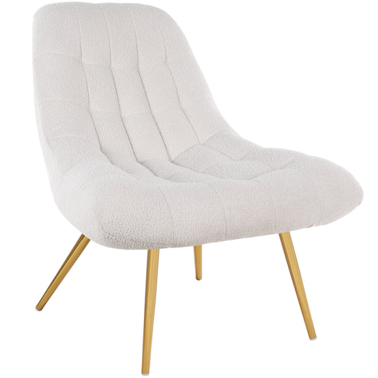 Aubrey French Boucle Lounge Chair