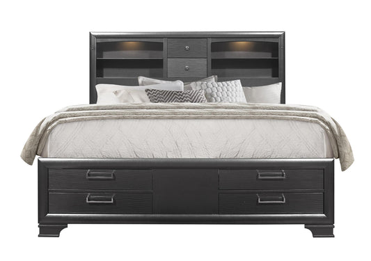 CIVIC GREY KING BED
