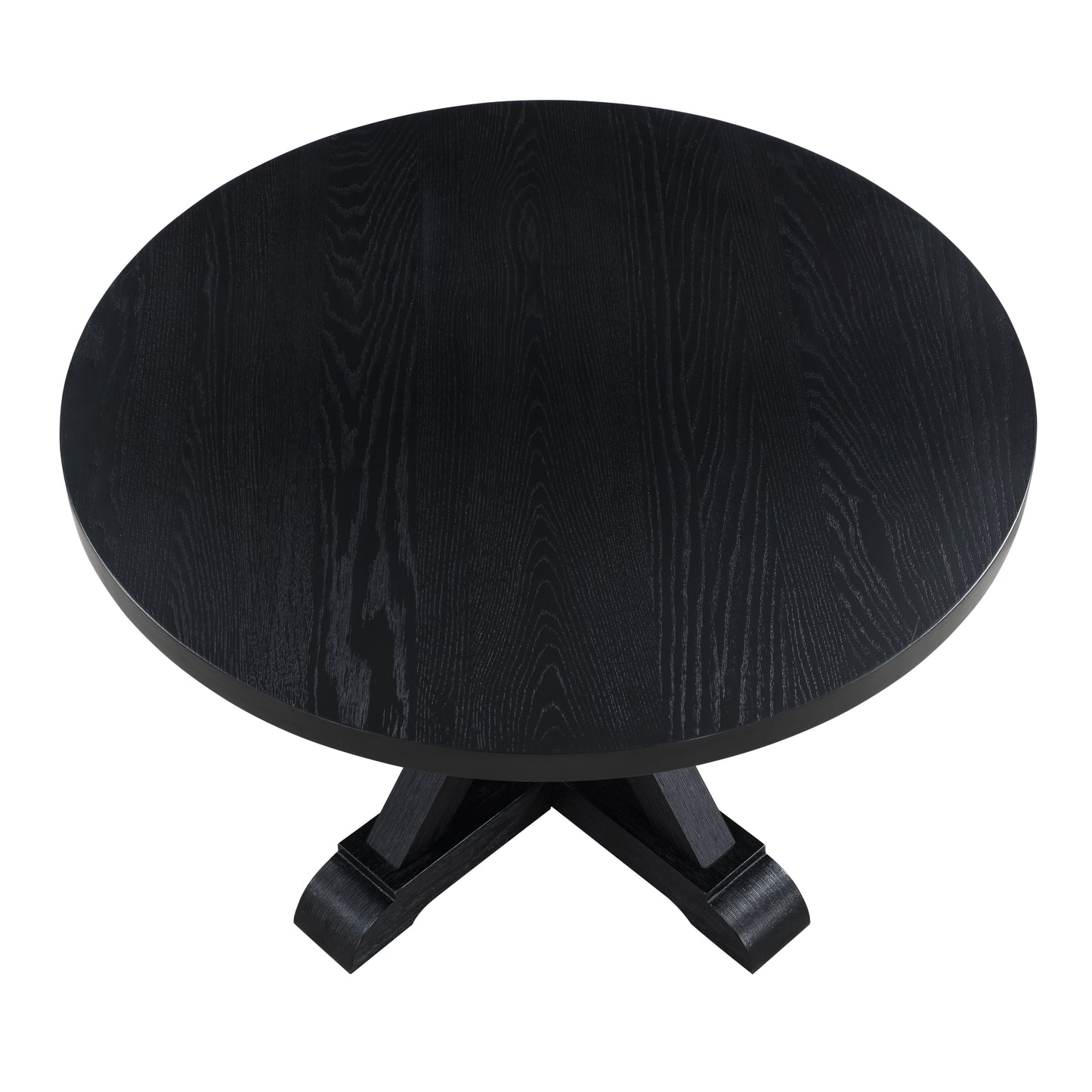 Molly - Round Dining Table - Black