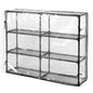 4-SHELF WIRE RACK WITH COVER(2PACK)