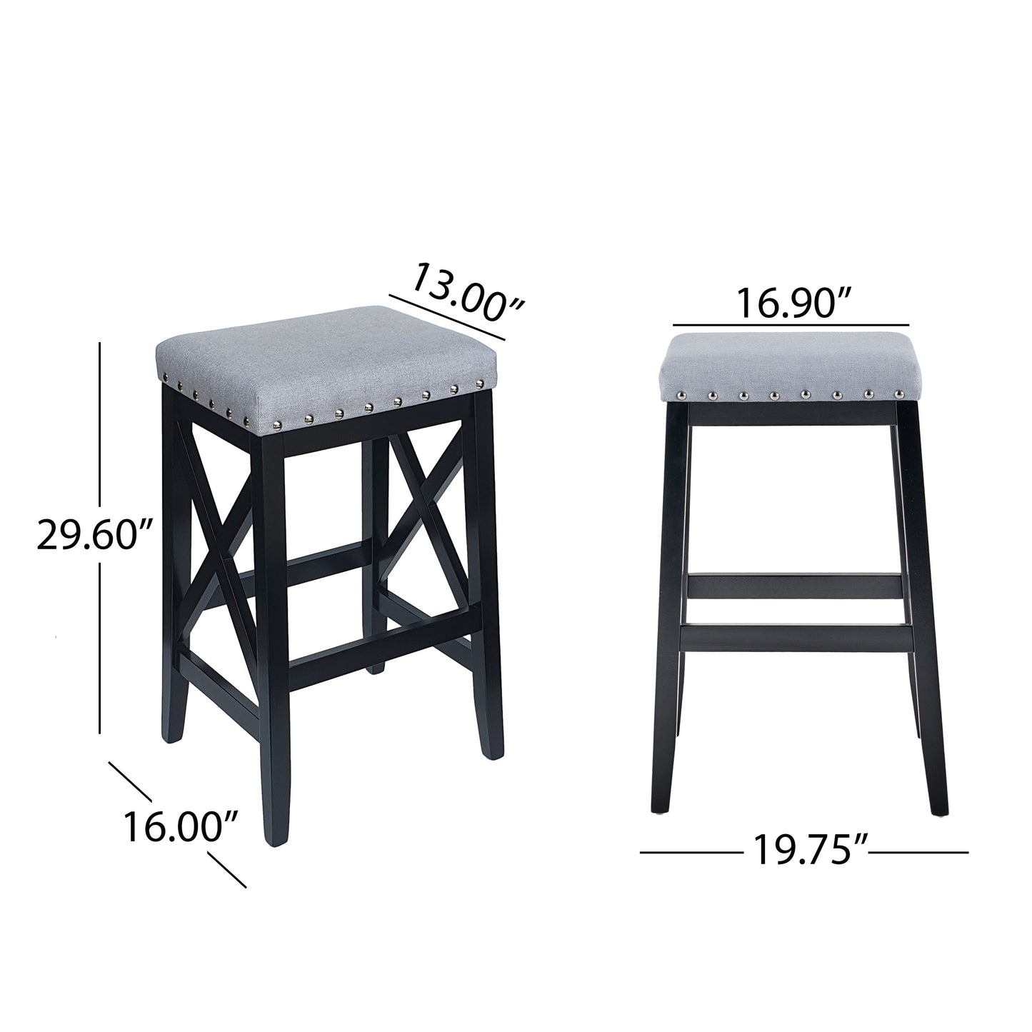 SADDLE BARSTOOL