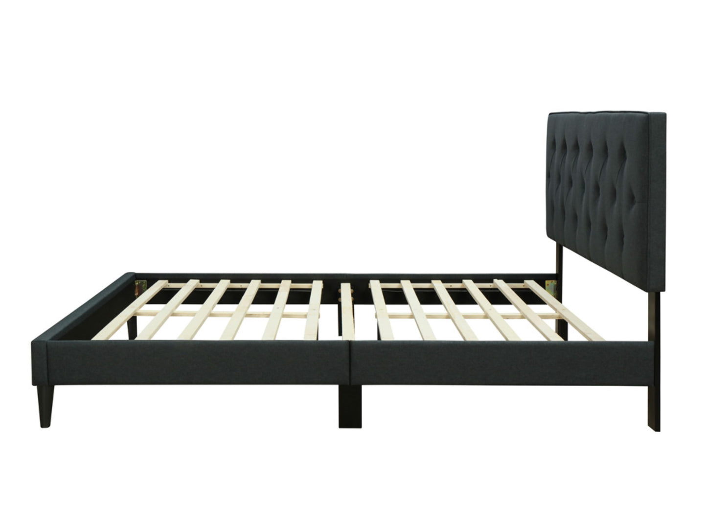 Twin Sized Tufted Bed in a Box w/ USB