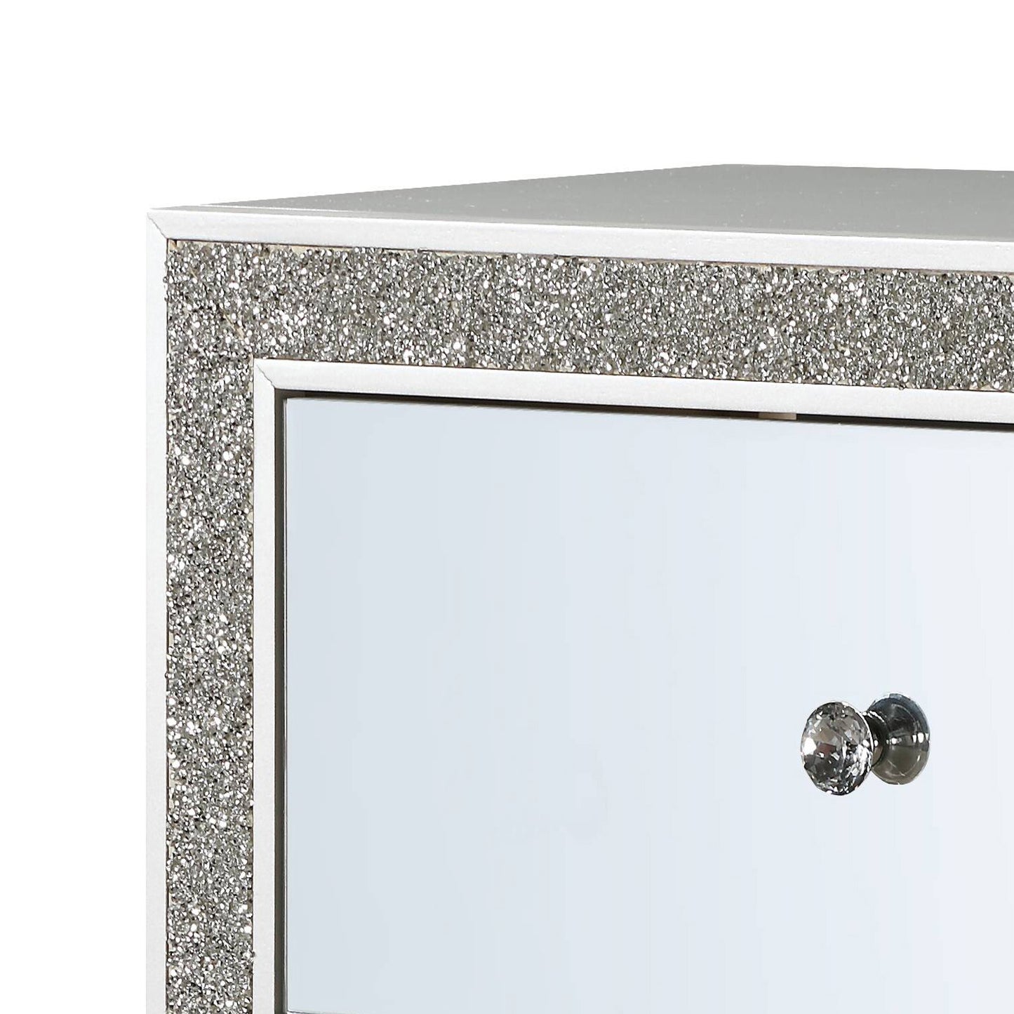 Champagne 2-Drawer Nightstand