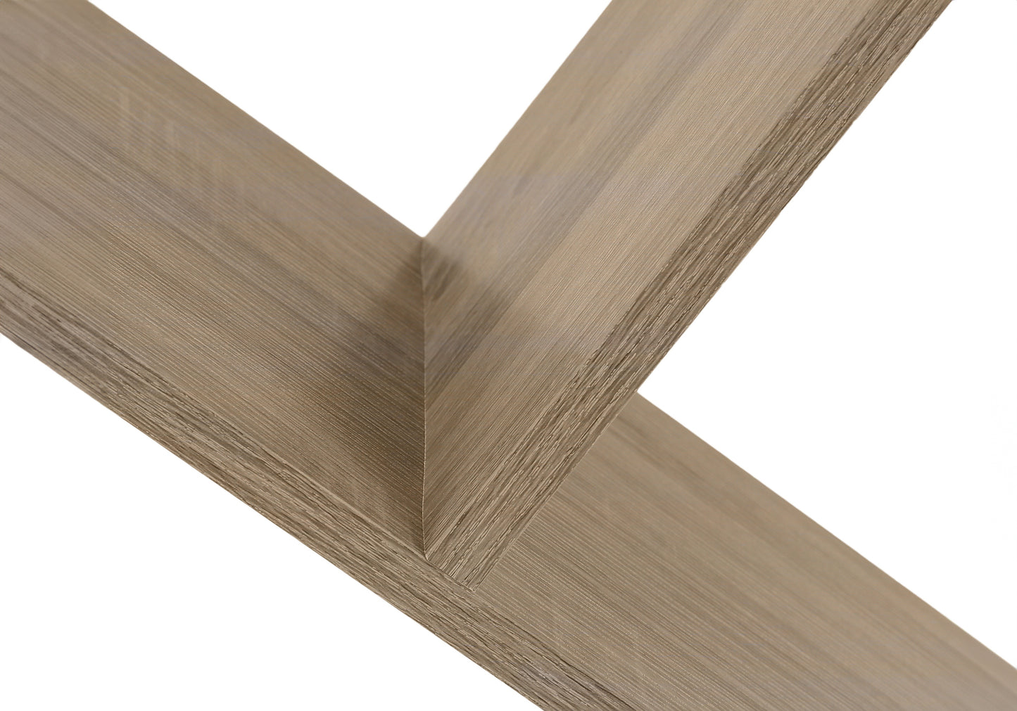 Bookshelf, Bookcase, Etagere, 3 Tier, 60"h, Office, Bedroom, Brown Laminate, Black Metal, Contemporary, Modern