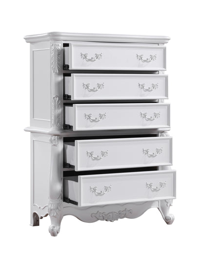 Latisha White Finish Chest