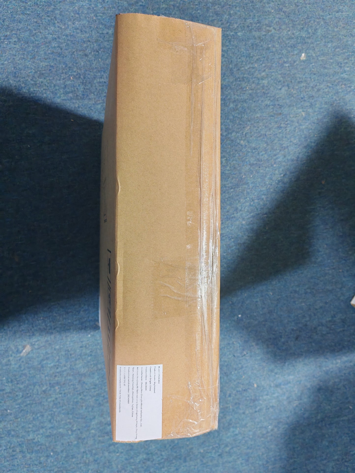 22.83'' H Rattan Nightstand, Side Table with Door Open Shelf,  Accent Bedside End Table with Solid Wood Legs for Bedroom, Dorm and Small Spaces, Oak