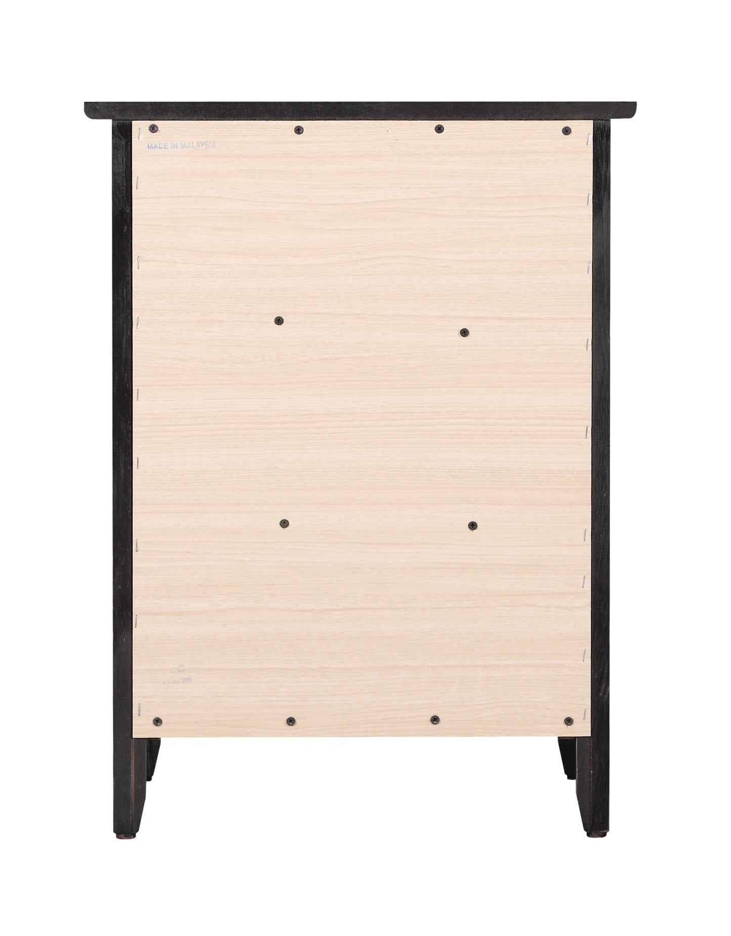 Stylish Transitional Black Nightstand