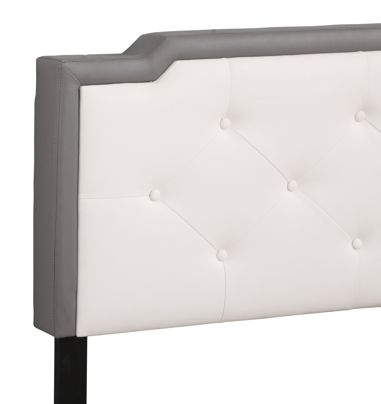 Charming Light Grey Queen Bed For Your Space