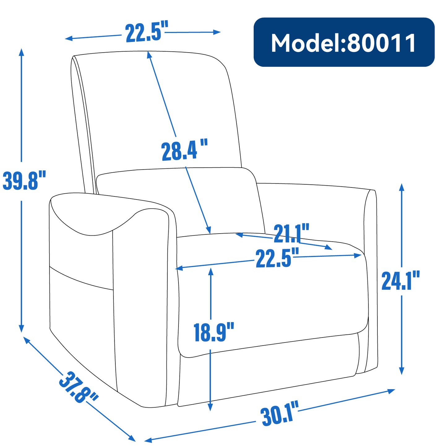 Beige Swivel and Rocker Power Recliner Chair, Heavy Duty Motion Mechanism with USB and Type-C Ports