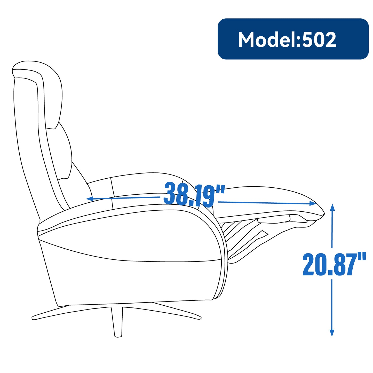 Khaki Leatheraire Dual Motor 270° Swivel Power Recliner Chair With Heavy Duty Motion Mechanism, USB and Type-C Charging Ports