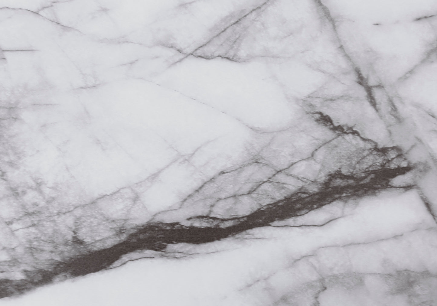 Computer Desk, Home Office, Laptop, Storage Shelves, 48"l, Work, White Marble Look Laminate, Black Metal, Contemporary, Modern