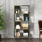 4-Tier Storage Shelves, Bookcase Display Storage Shelf Corner Shelf for Small Space, Living Room