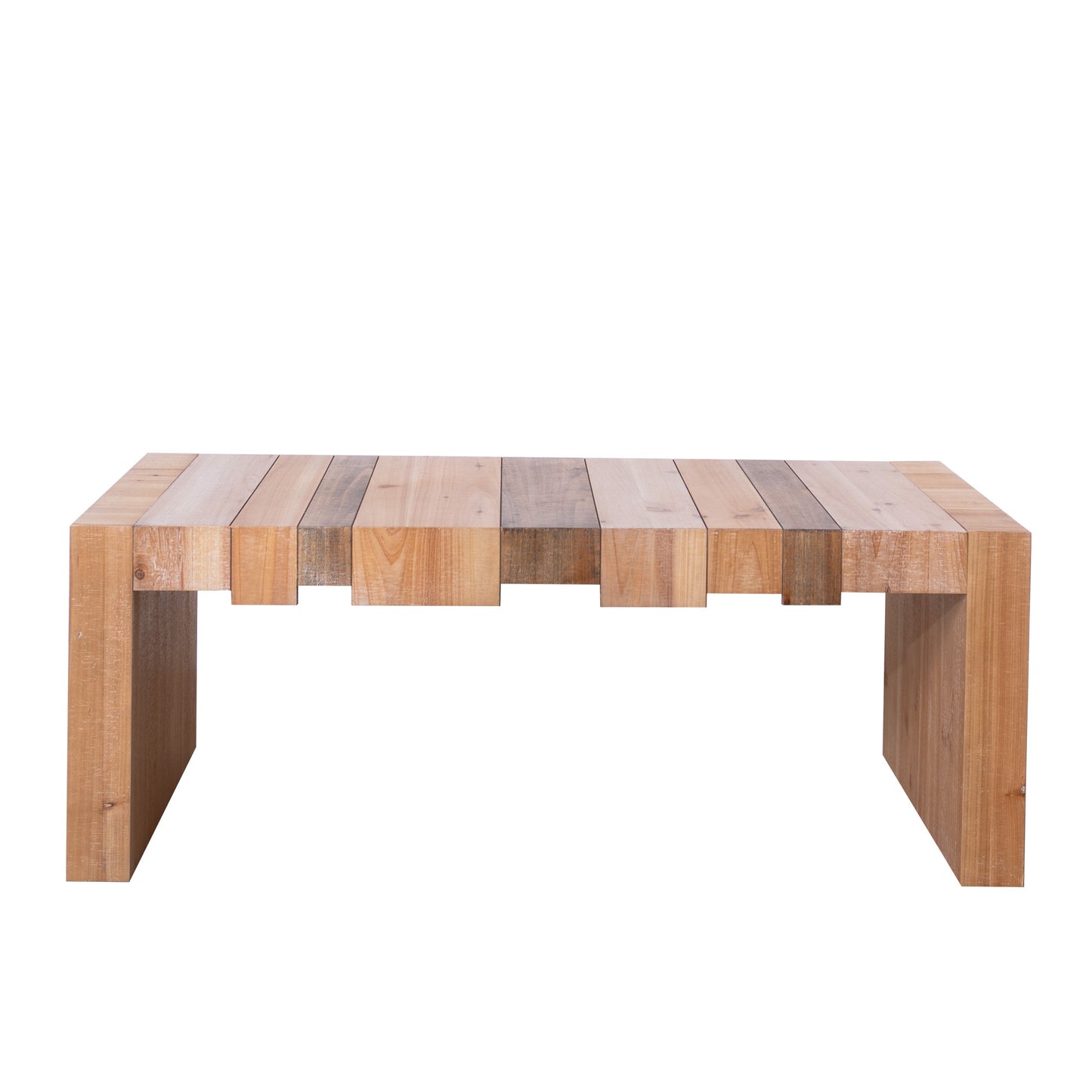Modern Rustic Coffee Table – 48.2' Rectangular Center Table for Living Room