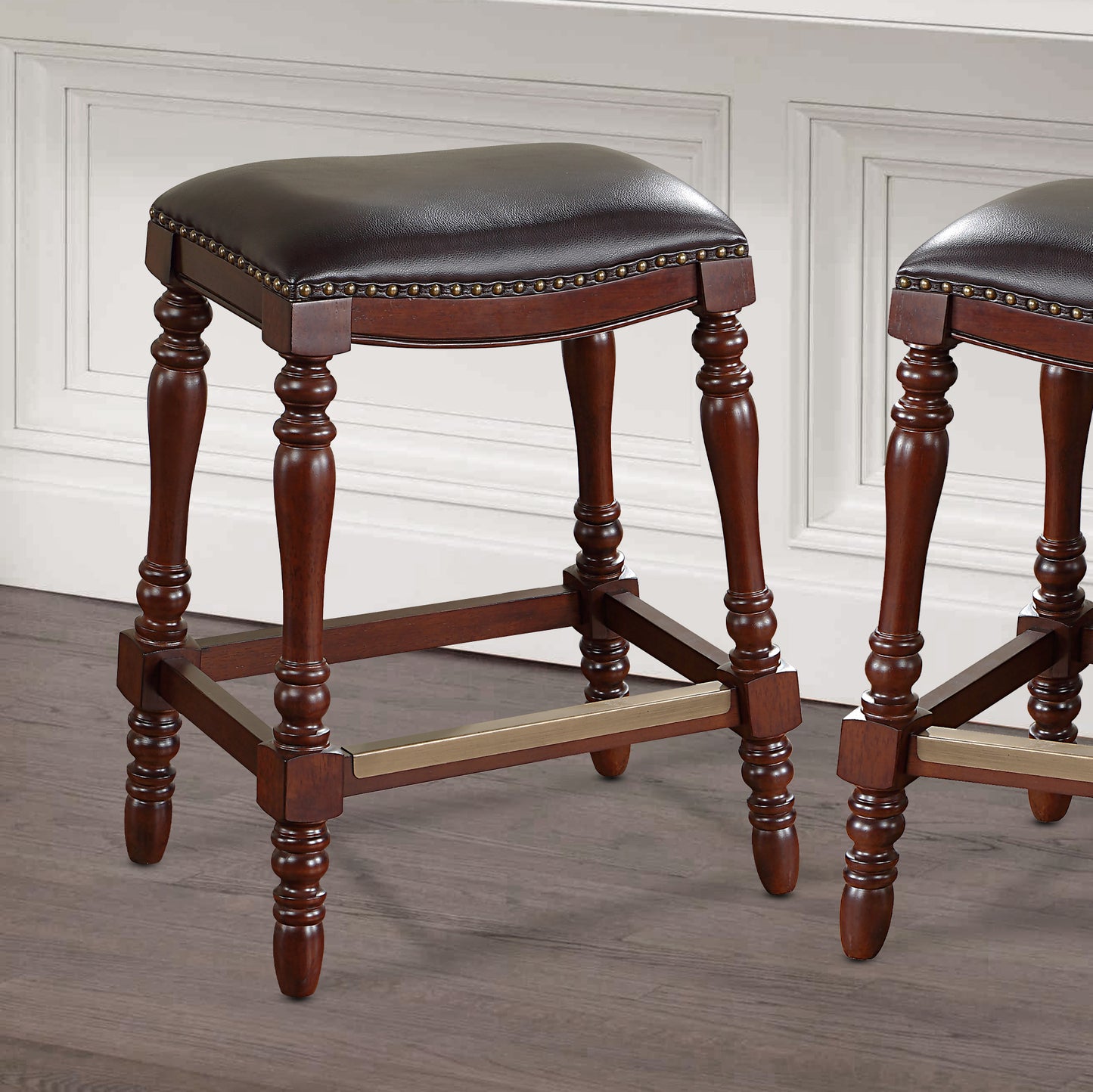 Clinton Saddle Seat Counter Stool