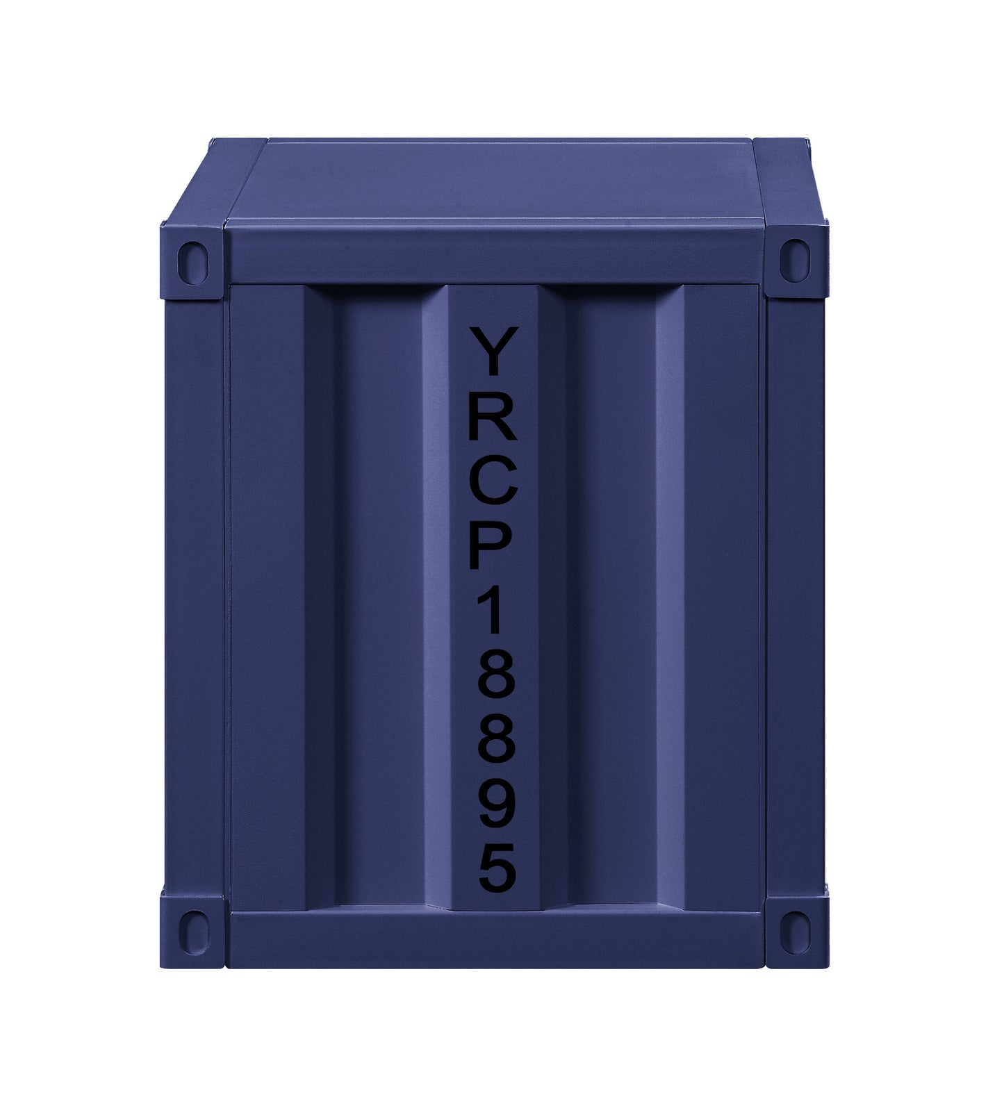 Cargo Blue Finish Nightstand W/USB