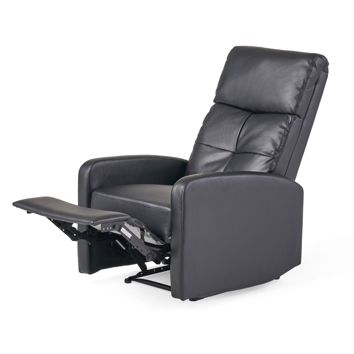 26" Wide Faux Leather Manual Standard Recliner