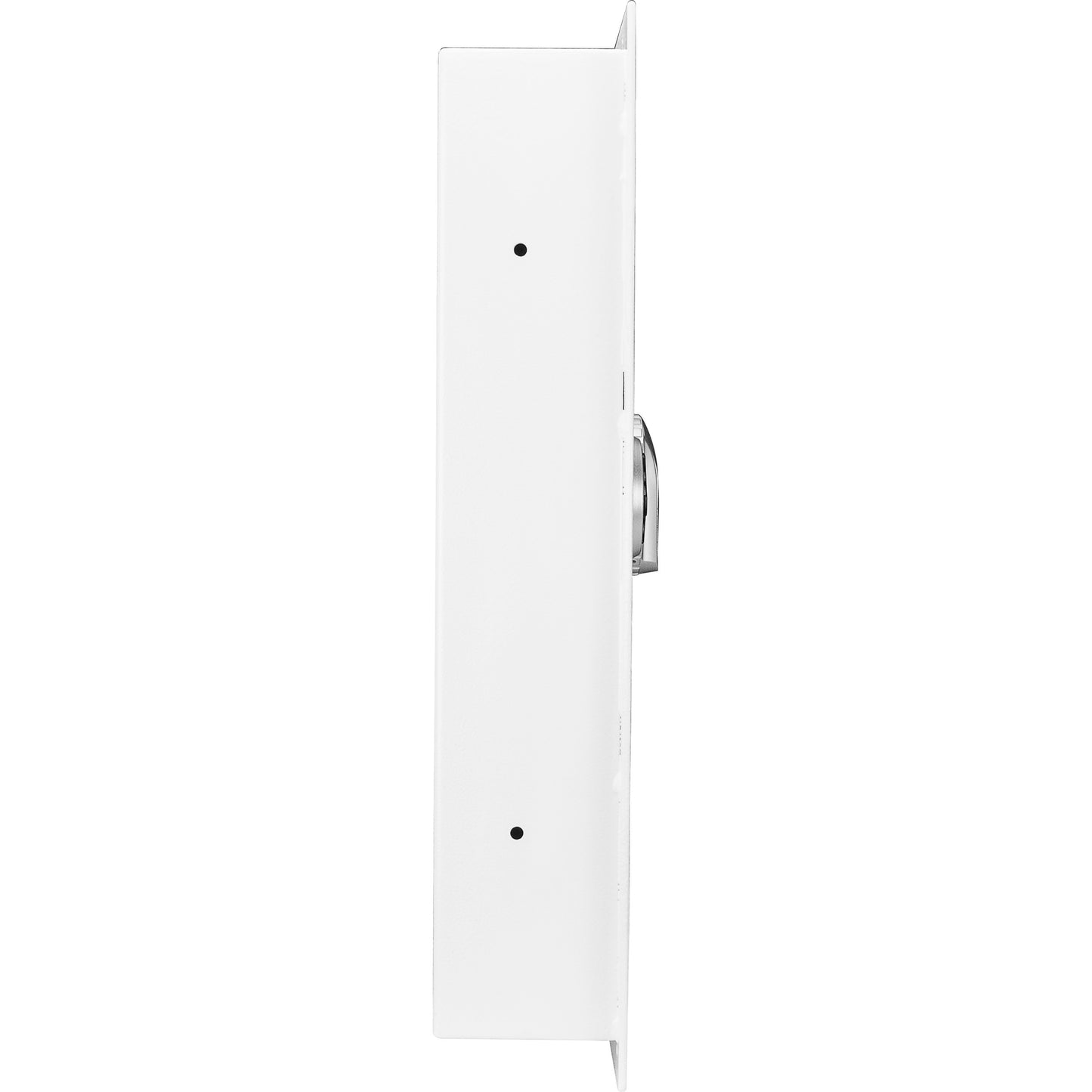 White Biometric Wall Safe