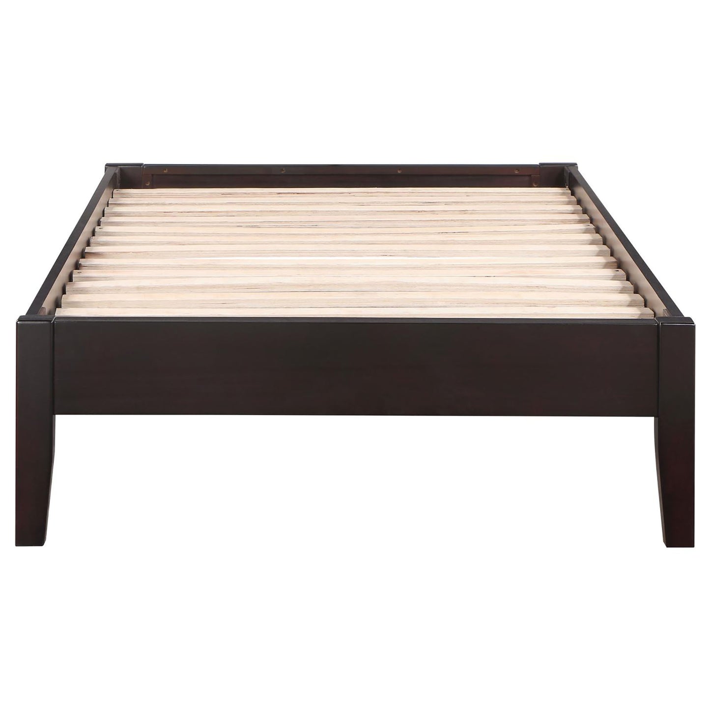 Cappuccino Queen Platform Bed