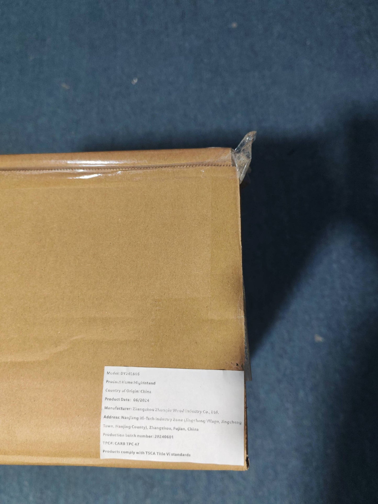 Rattan Nightstand, Wood End Table, Side Table with 2 Faux Rattan-Decorated Drawers, Bedside Table,Wood Accent Table with Storage for Livingroom, Bedroom,Burly wood