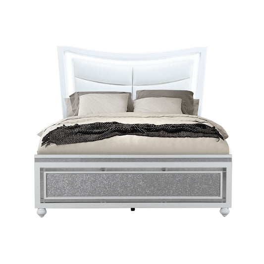 MALOISE WHITE QUEEN BED