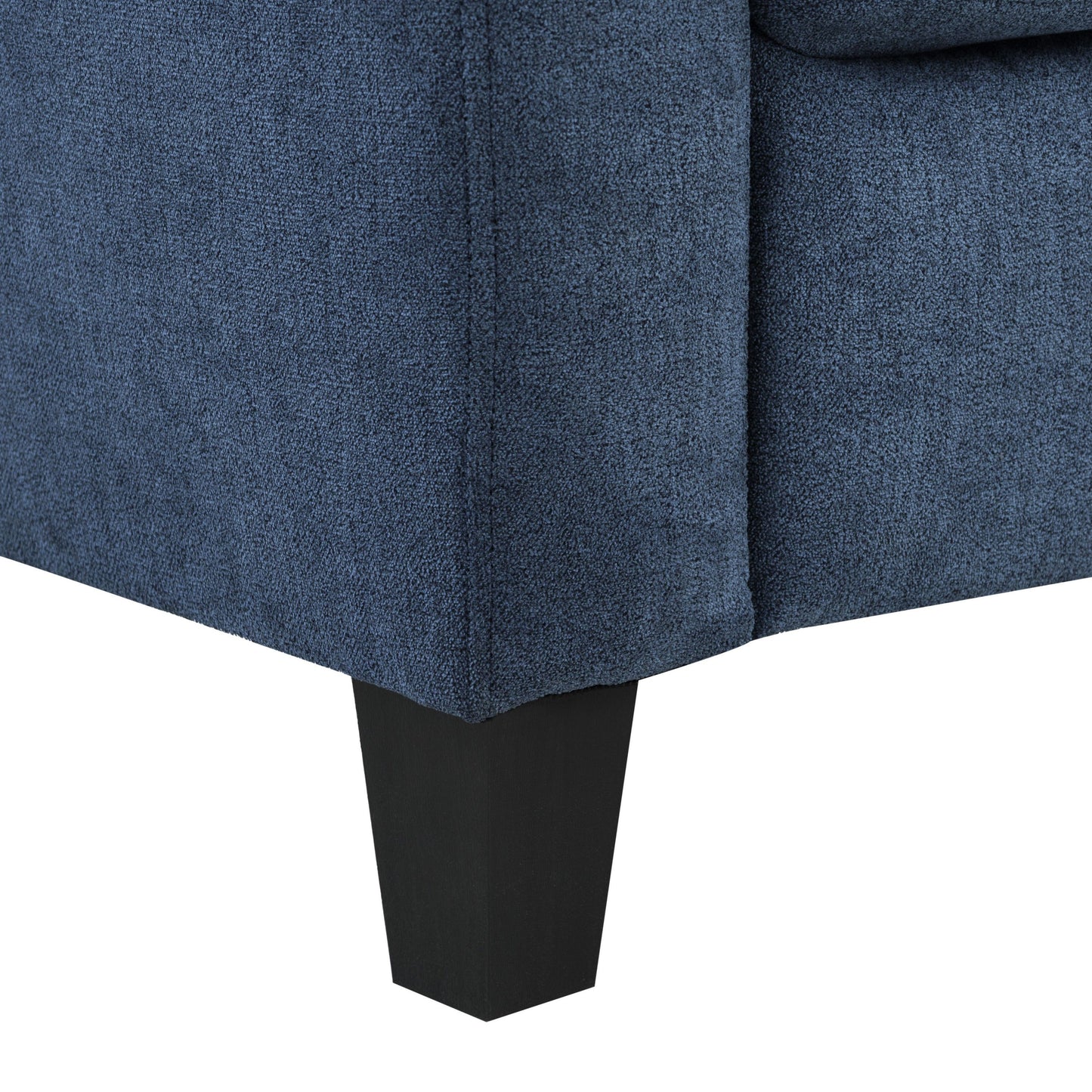 Horatio Navy Chenille 3 Seater Sofa