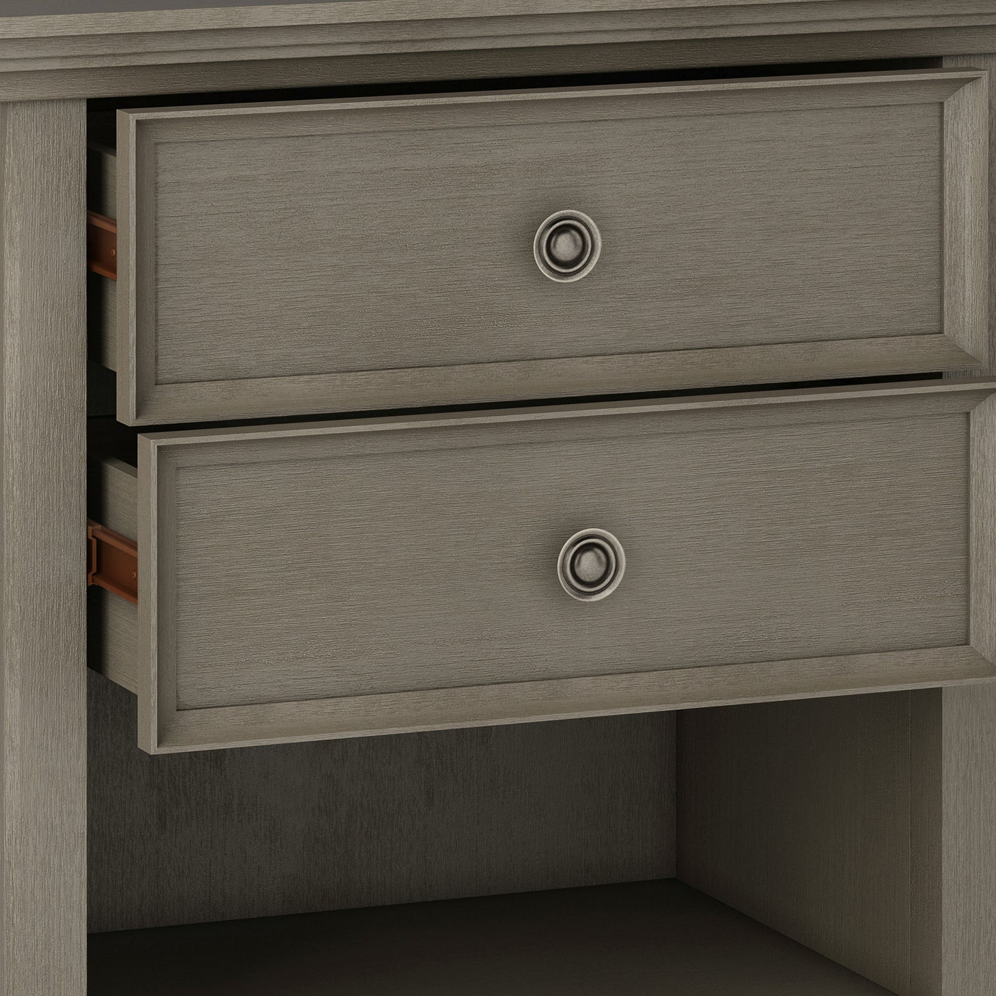Amherst - Bedside Table - Farmhouse Grey