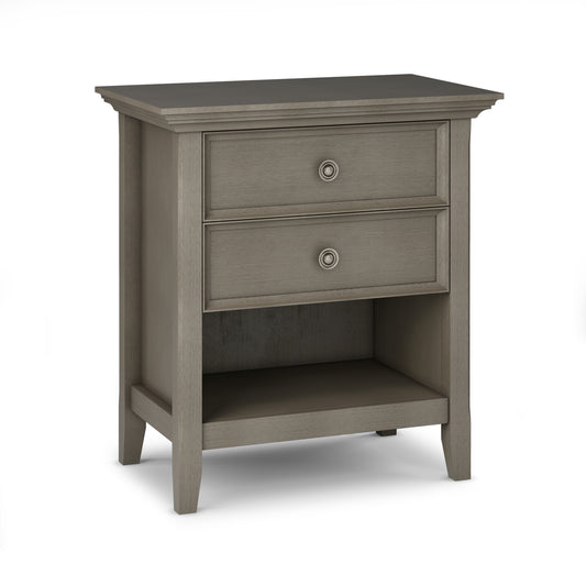 Amherst - Bedside Table - Farmhouse Grey