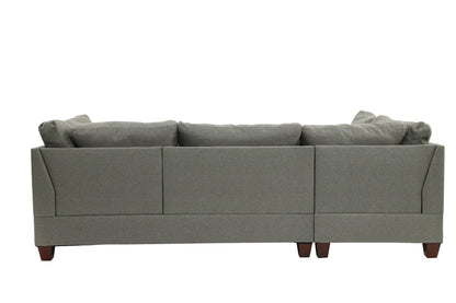 3-PC SECTIONAL in Gray