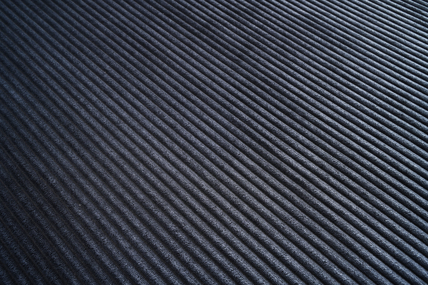 Container Furniture Direct Luxe Oversized Two-Piece Left Facing Sectional Couches for Living Room, 102.4-Inch L Shaped Sofa with Chaise, Upholstered with Corduroy Fabric, Black