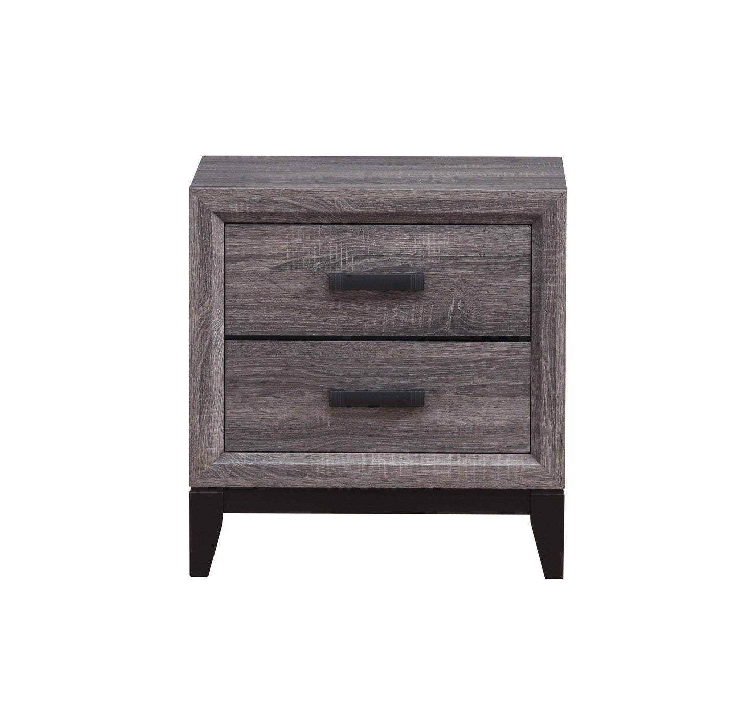 MIRAGE FOIL GREY NIGHTSTAND