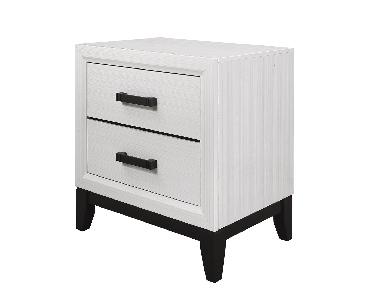 MIRAGE WHITE NIGHTSTAND