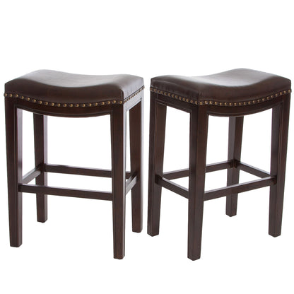 TIFFIN STUDDED COUNTERSTOOL(set of 2)