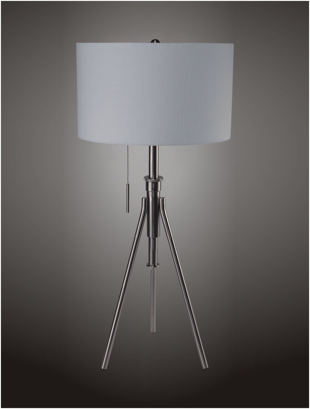 32-37"H Adjustable Tripod Table Lamp