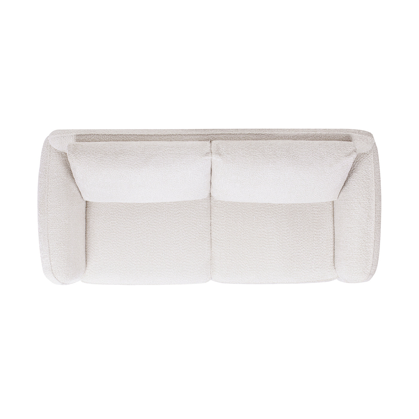 Sharon 84" Puffy Arm Sofa, Alpaca Off-White Chenille
