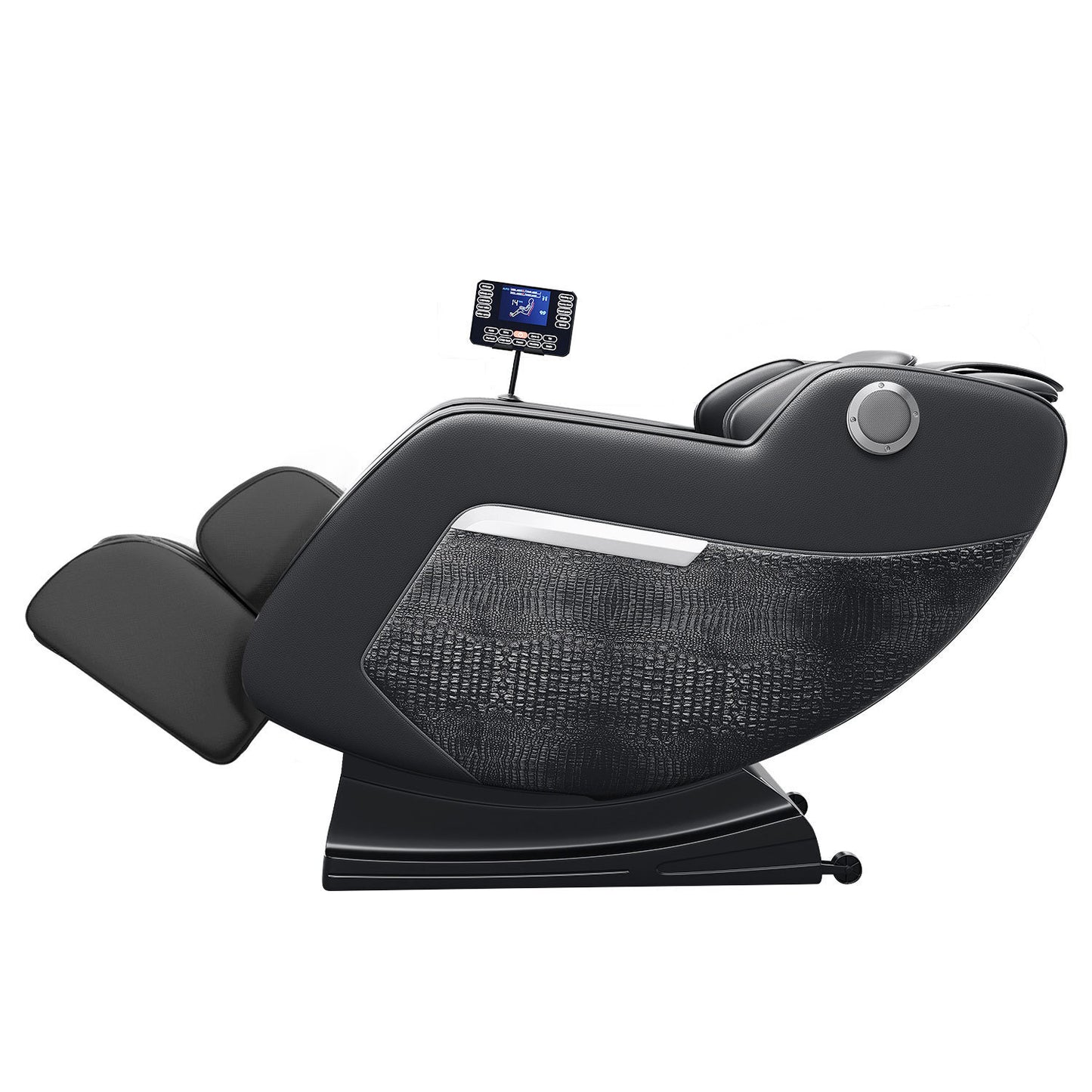 Massage Chair,Full Body Zero Gravity Recliner with Bluetooth, Hip Heating, Foot Massage and Air Massage System for Home Office, for mom/dad (Black)