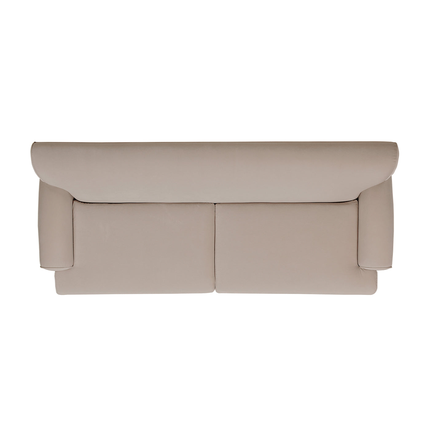 Alana 88" Lawson Two-Cushion Tightback Sofa, Mink Beige Performance Velvet