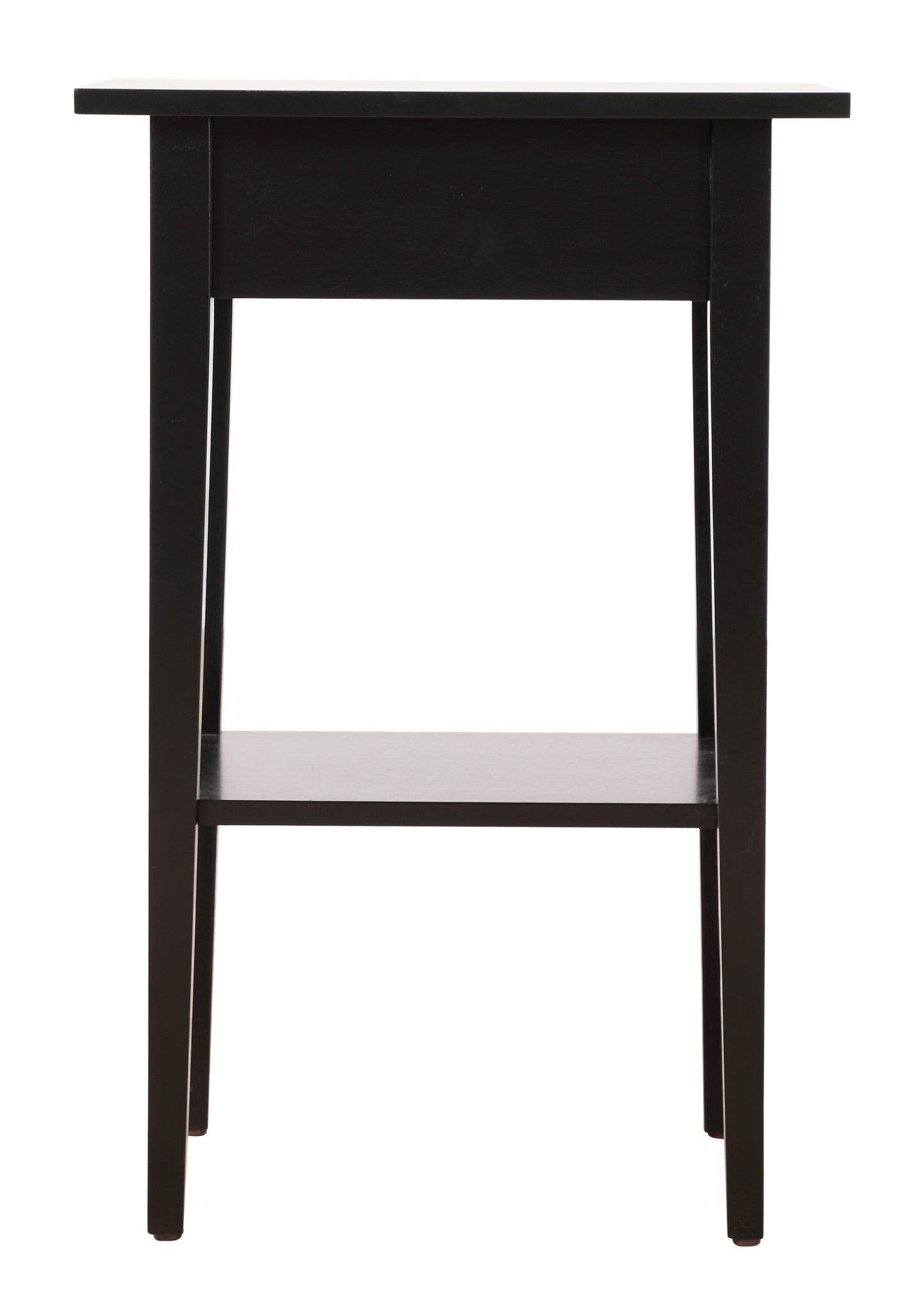 Sleek Contemporary Nightstand In Black