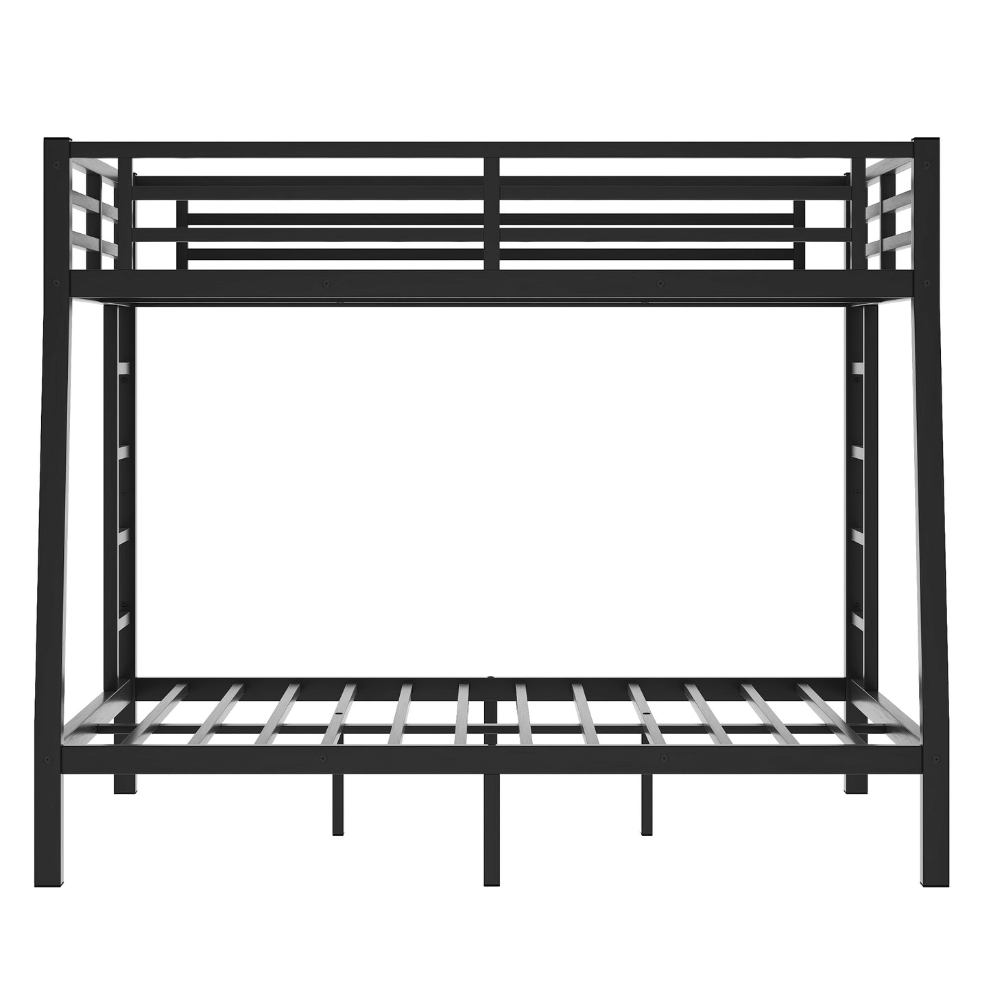 Metal Full XL over Queen Bunk Bed for Teens and Adults,Space-Saving/Noise Reduced/No Box Spring Needed, Old SKU W1307S00046