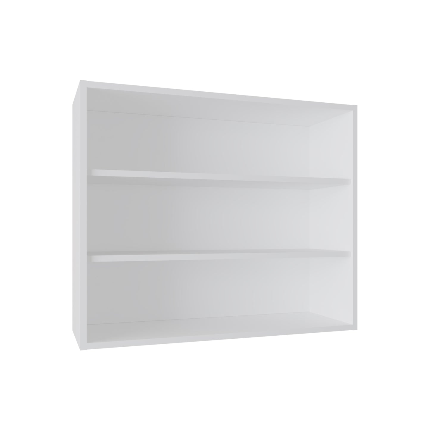 Wall Shelf 30" H, 3 Shelves, White