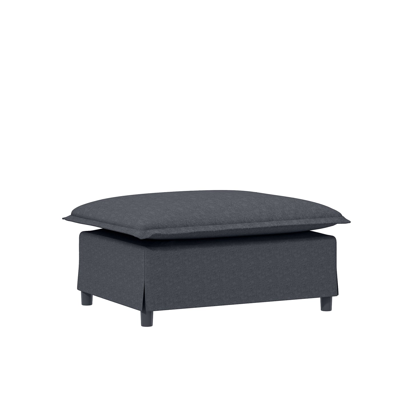 94*35" 3 Seat Sofa Module for Modular Sectional Sofa,Wide Seat,Chenille Cloud Couch with Throw Pillows,Upholstered Indoor Furniture for Living Room,Bedroom,Apartment,2 Colors