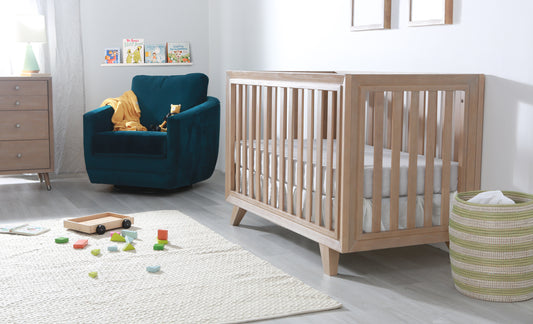 Wooster Crib in Almond