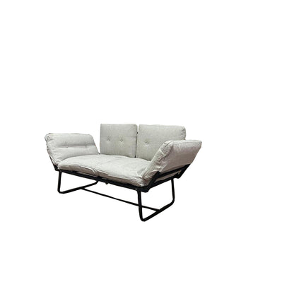 Violette Metal Frame Futon Love Seat