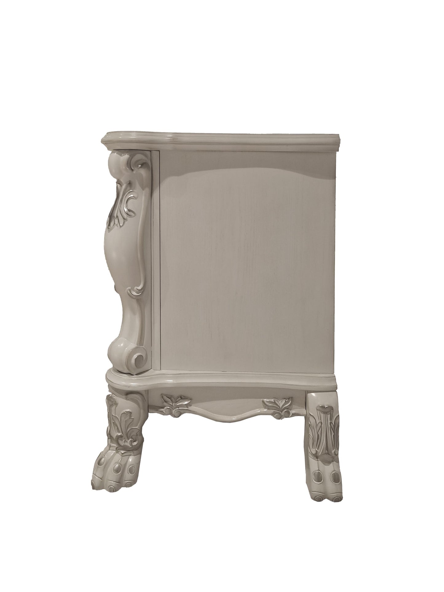 Dresden II Bone White Finish Nightstand