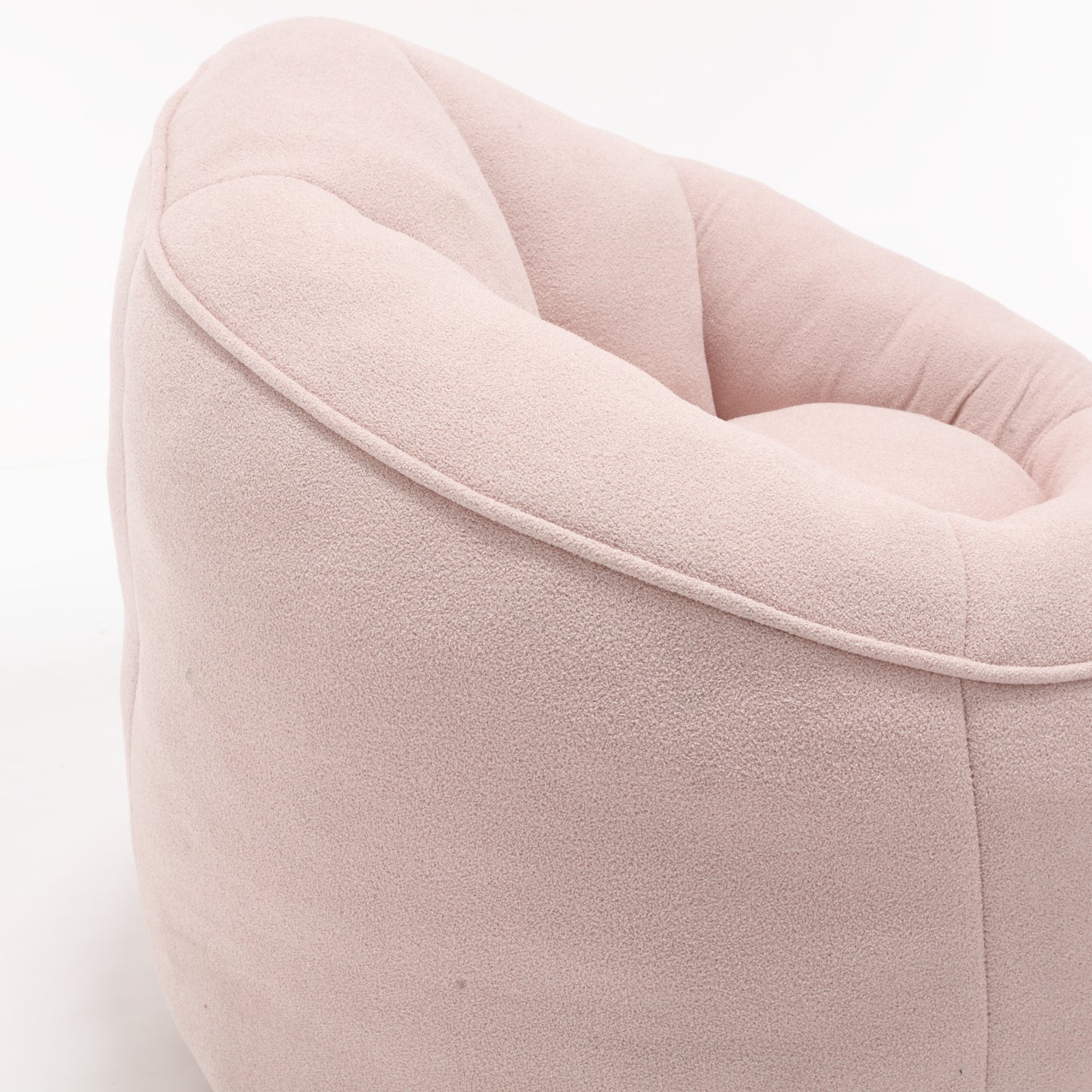 Bedding Bean Bag Sofa Chair High Pressure Foam Bean Bag Chair Adult Material with Padded Foam Padding Compressed Bean Bag With Footrest