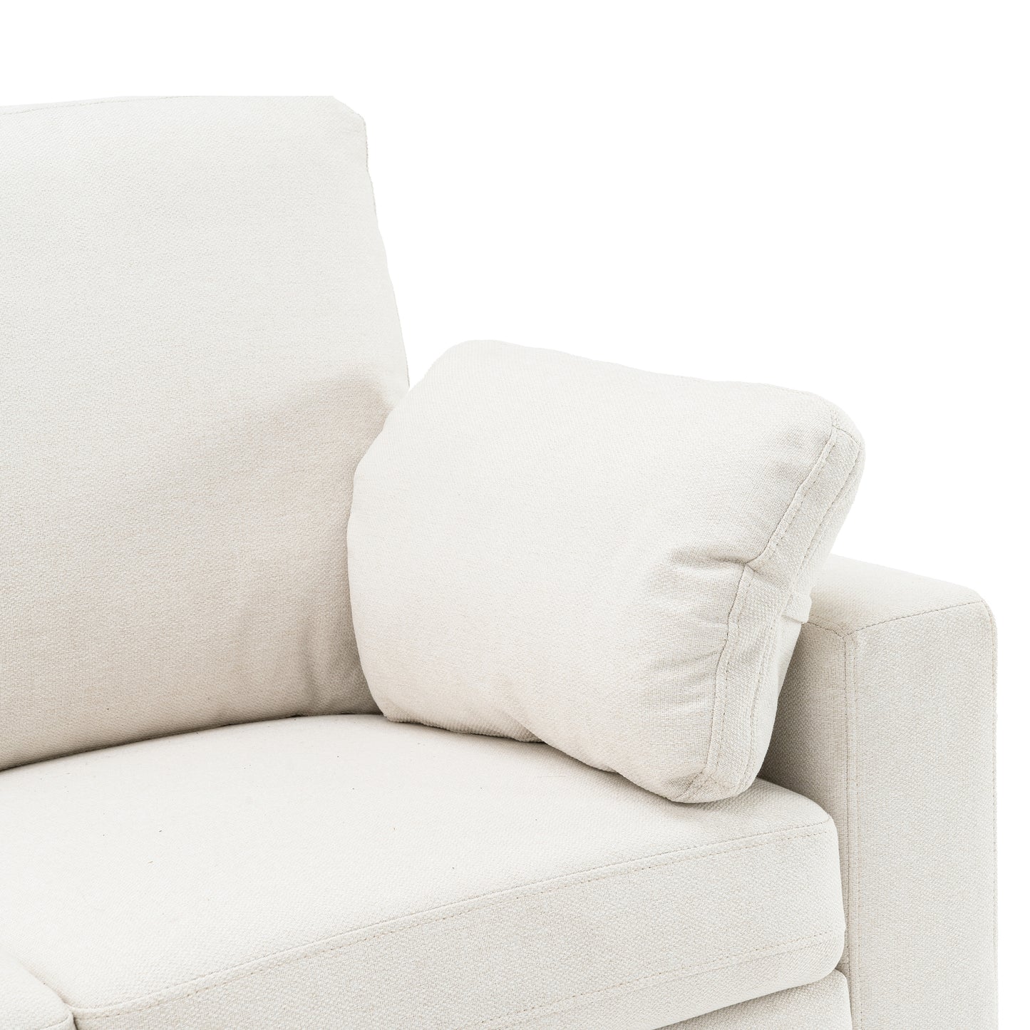 89" Power Recliner Sectional Sofa Home Theater Reclining Sofa with Two USB Ports, Two Storage Drawers for Living Room, Beige