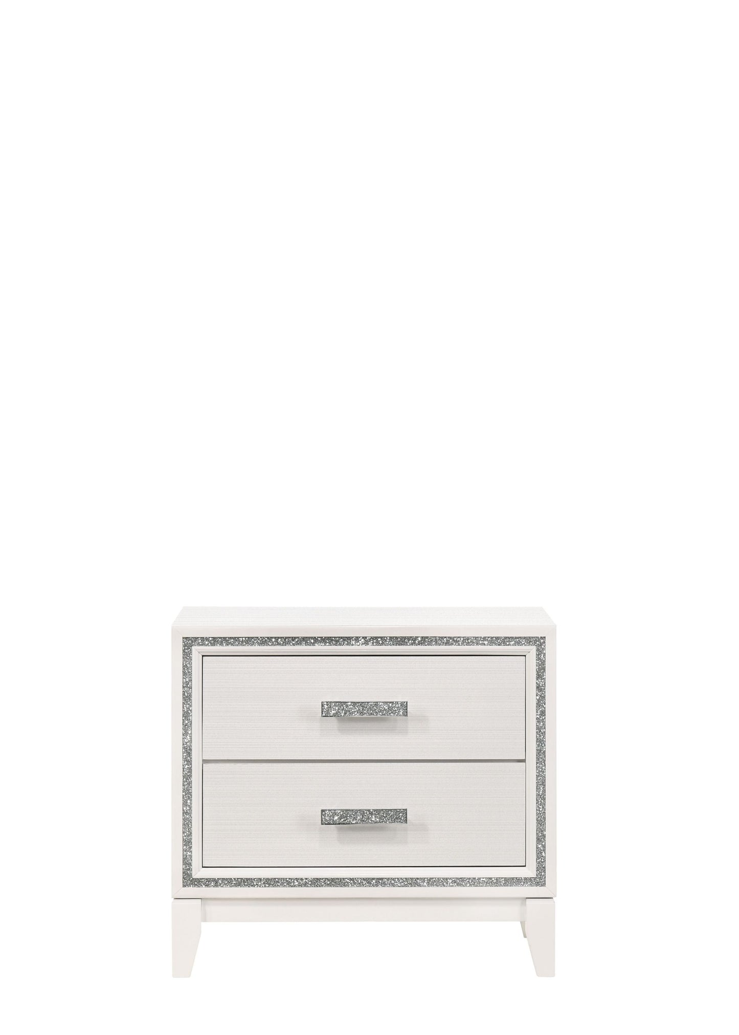 Haiden White Finish Nightstand