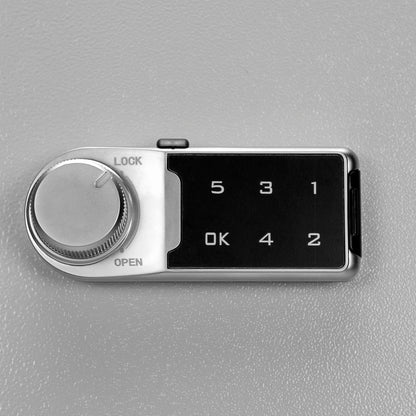 400 Keys Adjustable Key Lock Box With Digital Lock Grey