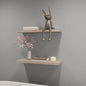 Taupe Floating Shelf